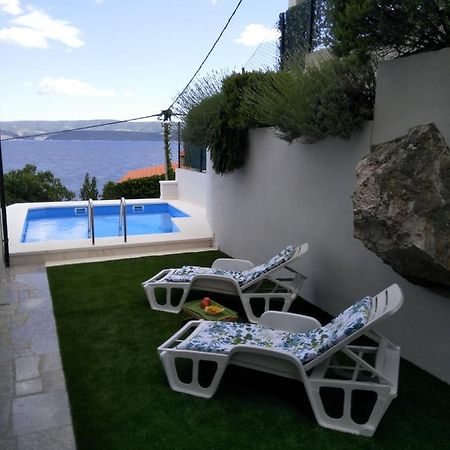 Private Pool And Sea View Apartment Omis Ngoại thất bức ảnh